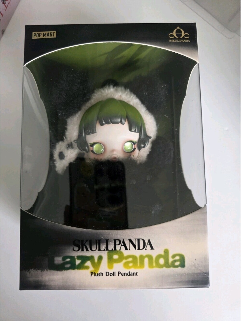 AUTHENTIC US SELLER POP MART SKULLPANDA Lazy Panda Plush Doll Pendant Sealed